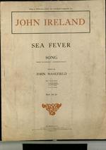 Sea fever : song with pianoforte accompaniment; Words by John Masefield